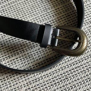 BU/BONDED LEATHER BELT